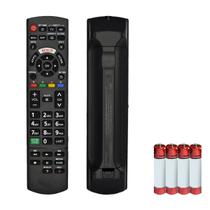 Controle Remoto Compatível com Tv Panasonic Netflix TC-40CS600B + PILHAS