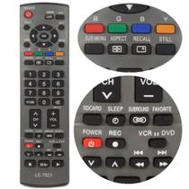 Controle Remoto compatível com Tv Panasonic plasma TH-42PV70LB / TH-50PV70LB - SKY / LELONG