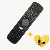 Controle Remoto Compativel com TV Philips Smart 4K LCD LED Função Netflix Pilhas