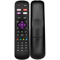 Controle Remoto Compatível com TV Roku Philco Aoc Semp Smart com Netflix HBO GloboPlay e Pilha