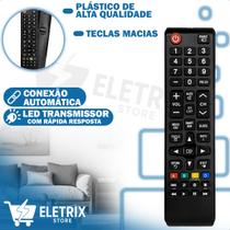 Controle Remoto Compativel com Tv Samsung 32 Smart Hub Futebol com Pilhas Inclusas