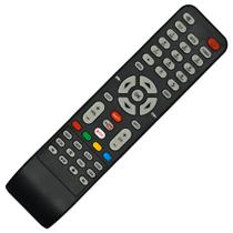 Controle Remoto Compatível Com TV Semp TCL Netflix, Youtube Smart