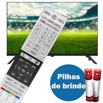 Controle Remoto Compativel Com Tv Semp Toshiba CT-8040 Atalho Netflix