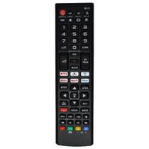 Controle Remoto compatível com Tv Smart 4K Netflix Rakutem Disney - Lelong