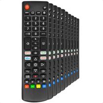 Controle Remoto Compatível com Tv Smart Lcd Kit Controle Para Tv Smart Led 10 Unidades Controle Remoto Compatível com Tv Smart Lcd Kit Controle Para Tv Smart Led 10 Unidades