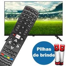 Controle Remoto Compatível Com Tv Smart TV AOC LED HD LE43S5970 Controle Remoto Compatível Com Tv Smart TV AOC LED HD LE43S5970