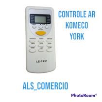 Controle Remoto Compatível KOMECO/YORK Ar Condicionado LE 7431