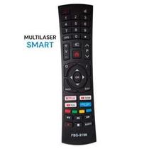 Controle Remoto Compatível MULTILASER Smart Tv 4k Tl026 Tl027 Tl032 FBG-9196 Controle Remoto Compatível MULTILASER Smart Tv 4k Tl026 Tl027 Tl032 FBG-9196