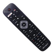 Controle Remoto Compatível Para Smart Televisão Philips Com Botão Netflix Youtube - SK8075