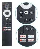 Controle Remoto compativel Para Smart TV Aiwa AWSTV55BL01 AWSTV75BL01G