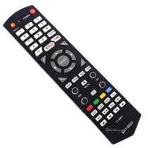 Controle Remoto Compatível Para Televisão Semp TCL Smart TV Botão Netflix YouTube - SK8024 - PDE