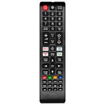 Controle Remoto Compatível para TV Samsung Smart LED com Netflix Prime