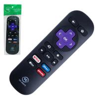Controle remoto compativel receptor roku 14x4,3cm Controle remoto compativel receptor roku 14x4,3cm