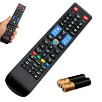 Controle Remoto Compatível Samsung Tv Led Smart Com 2 Pilhas