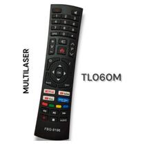 Controle Remoto Compativel Smart Qled 55" Multilaser TL060M FBG-9196 Controle Remoto Compativel Smart Qled 55" Multilaser TL060M FBG-9196