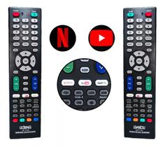 Controle Remoto Compativel Smart Tv Multilaser Tl024 Tl020 - Leon