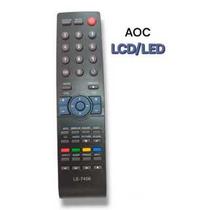 Controle Remoto Compativel Tv Aoc LCD LC32W053 LC42H053 LE-7406 SKY-7406