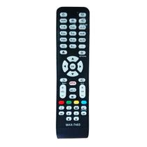Controle Remoto Compatível Tv Aoc Netflix Led Smart Max7463 - Maxmidia