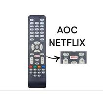 Controle Remoto Compatível Tv AOC Smart LE32S5760 LE43S5760 FBG-8050 LE-7463