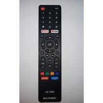 Controle Remoto Compatível TV Multilaser Tl020 Tl024 Tl043 LE-7266 FBG-9143 Controle Remoto Compatível TV Multilaser Tl020 Tl024 Tl043 LE-7266 FBG-9143