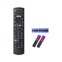 Controle Remoto Compatível Tv Panasonic Smart Led Lcd +pilha - FBG