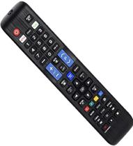 Controle Remoto Compatível Tv Samsung Smart Netflix 3d Hd Novo