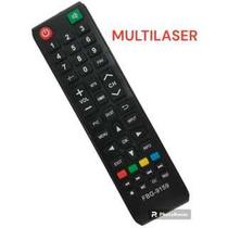 Controle Remoto Compatível TV Smart Multilaser TL016 TL017 FBG-9159 LE-7509