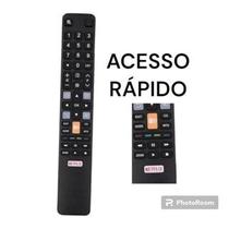 Controle Remoto Compatível Tv Tcl Smart Rc802n L55s4900fs Netflix Globo Play FBG-8027 Controle Remoto Compatível Tv Tcl Smart Rc802n L55s4900fs Netflix Globo Play FBG-8027