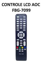 Controle Remoto Compatível TVs Aoc Diversos Modelos FBG-7099 Controle Remoto Compatível TVs Aoc Diversos Modelos FBG-7099