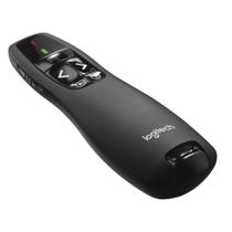 Controle remoto de apresentação sem fio Logitech R400 com ponteiro laser