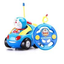 Controle remoto de carro de brinquedo elétrico Doraemon para crianças Controle remoto de carro de brinquedo elétrico Doraemon para crianças