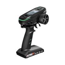 Controle Remoto Digital 2.4G 10CH DDF-350 Transmissor Com Receptor Para Carro RC Barco Tanque LCD