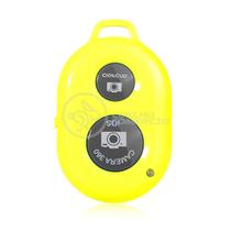 Controle Remoto Disparador Foto Bluetooth Selfie Amarelo Nº8