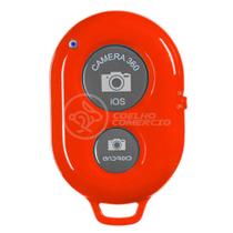 Controle Remoto Disparador Fotos Bluetooth Selfie Vermelho - Smart Bracelet