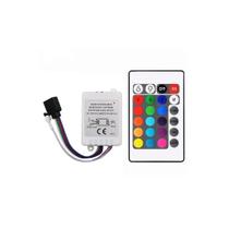 Controle Remoto e Central p/Fita LED 12V RGB 5050/3528 4 Vias Aled