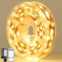 Controle remoto Fairy Lights JMEXSUSS 200 LED 20m branco quente