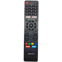 Controle Remoto FBG-9143 Compatível com TV Multilaser