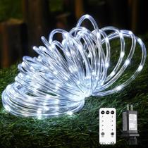 Controle remoto impermeável branco String Lights JMEXSUSS 200 LED 20m