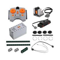 Controle Remoto Infravermelho Para Motor De Trem MOC Pack Blocos De Construção Funções De Energia Controle Remoto Infravermelho Para Motor De Trem MOC Pack Blocos De Construção Funções De Energia