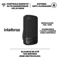 Controle Remoto Intelbras EP 02 2 Botões e Criptografia AES 128 bits Controle Remoto Intelbras EP 02 2 Botões e Criptografia AES 128 bits