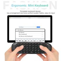 Controle Remoto Inteligente C120 Air Mouse Com Keyboard Integrado E Giroscópio Para Smart TV Box Controle Remoto Inteligente C120 Air Mouse Com Keyboard Integrado E Giroscópio Para Smart TV Box