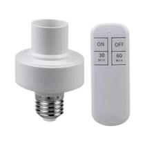 Controle Remoto Inteligente para Lâmpada E27 - Com Temporizador
