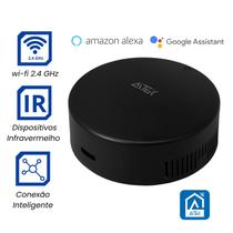 Controle Remoto Inteligente Universal Infravermelho 360 Com Alexa E Google Assistant Para TV E Ar Condicionado Smart