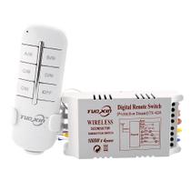 Controle Remoto Interruptor Luz 4 Canais - 110/220v - Tuoxin