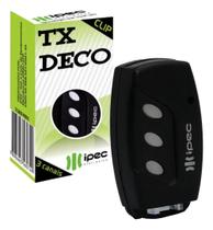 Controle Remoto Ipec Tx Deco Portao Eletronico 433mhz