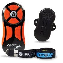 Controle Remoto Jfa K600 Preto / Laranja 600M