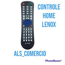 Controle Remoto LE 7618 para home theter lenox - LELONG