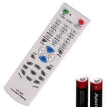 Controle Remoto Lelong Universal Para Tv Sharp Le-620 Controle Remoto Lelong Universal Para Tv Sharp Le-620