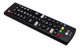 Controle remoto lg 32lm620b 32lm621c 32lm625b 43lm6300 43lm631c 43um7300 akb75675304 original