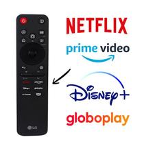 Controle remoto lg an-mr25 an-mr25ga atalhos: netflix prime video disney+ globoplay lg channels alexa akb76046604